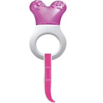 MAM Mini Cooler & Clip, Držiak na zubnú kefku a klip, Hryzátko, Ružová Ružová 1 kus (balenie po 1)