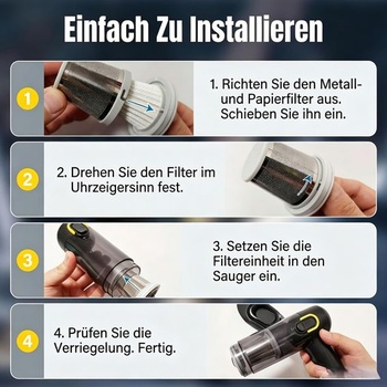 Náhradní filtry pro Fanttik Slim V8 V10 Mate V8 Apex, HEPA filtry kompatibilní s Fanttik Slim V8