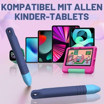Detský stylus pre tablet, mäkký silikónový stylus pre dotykovú obrazovku, stylus vhodný pre deti s
