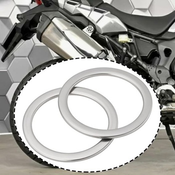 Sada těsnění výfukového potrubí ECSiNG, 4dílná, 44x52x3,5 mm, kompatibilní s modely Honda CRF 1000,