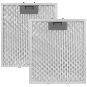 QWORK® 2 kusy kovových tukových filtrů 305 x 267 mm pro…