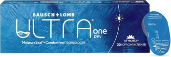 Bausch + Lomb ULTRA ONE DAY, jednodenní kontaktní čočky, 30 kusů, -2,75 Dpt -2,75 dioptrie 8,6 mm