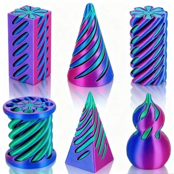 6dielna sada hračiek Nemožný kužeľ vytlačená 3D tlačou,…