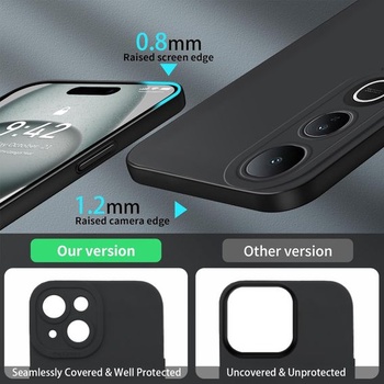 Pouzdro pro telefon Vivo V50 Lite 5G/4G - Silikonové ochranné pouzdro, nárazuvzdorné, ochrana
