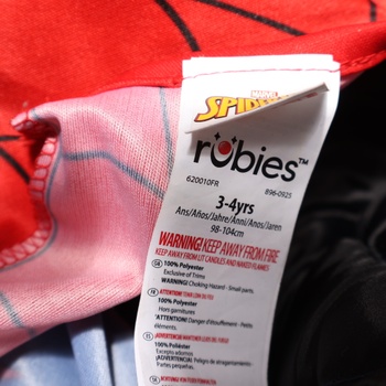 Detský kostým spider mana veľ. 104 Rubie's