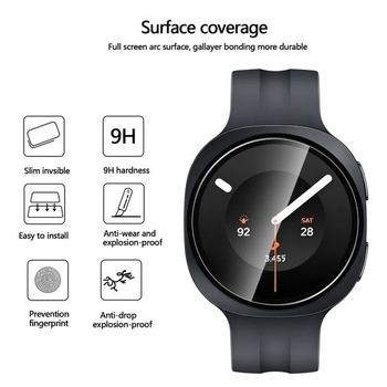 Ochranná fólia na displej Anoowkoa pre Samsung Galaxy Watch 9/8/7/6/FE 44mm, tvrdené sklo s