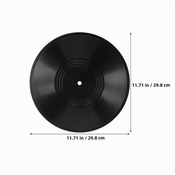 ULTECHNOVO 12-palcová nástenná dekorácia s prázdnou doskou, vinylová nástenná dekorácia, estetický