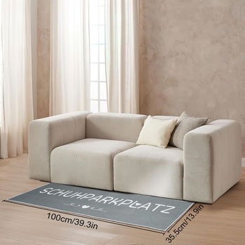 Rohožka 35 × 100 cm, Prateľná rohožka s potlačou, Rohožka