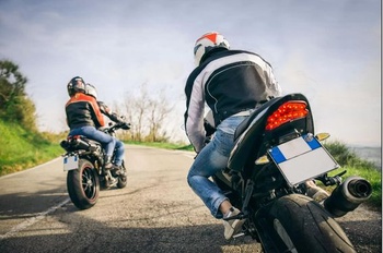 Držiak ŠPZ Tûche pre motocykle/ čierny
