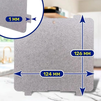 Slídový talíř do mikrovlnné trouby 126x124 mm MCK69074904 pro LG - MONTERSAL