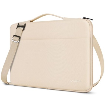 Taška na notebook DOMISO pre 15-palcový MacBook Air M5 2026/M4/M3/M2 14-palcový béžová
