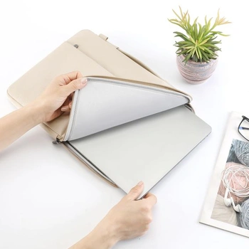 Brašna na notebook DOMISO pro 15palcový MacBook Air M5 2026/M4/M3/M2 14palcový béžová