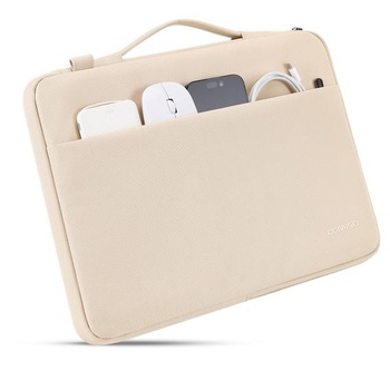 Taška na notebook DOMISO pre 15-palcový MacBook Air M5 2026/M4/M3/M2 14-palcový béžová