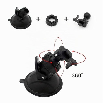 Držiak na palubnú kameru Alrens s prísavkou do auta, otočný o 360 stupňov pre palubnú kameru, držiak