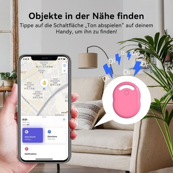 Vyhľadávač kľúčov Air Tracker Tag, kompatibilný s aplikáciou Apple Find My (LEN iOS, Android nie je
