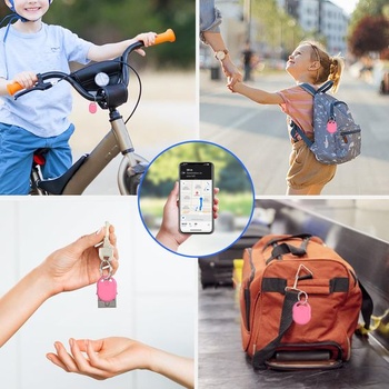 Vyhľadávač kľúčov Air Tracker Tag, kompatibilný s aplikáciou Apple Find My (LEN iOS, Android nie je