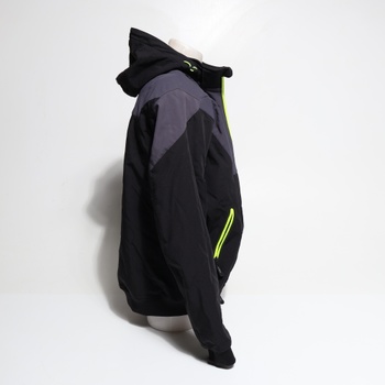 Pánska bunda BORLENI čiernavel. 2XL