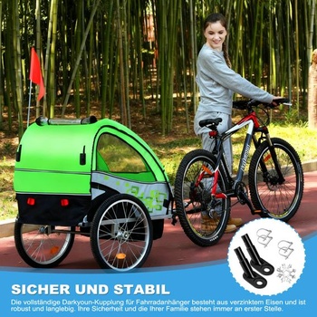 Ťažné zariadenie pre bicykel (2 kusy)