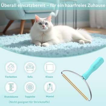 2 kefy LINTPLUS na odstraňovanie zvieracích chlpov, špeciálny odstraňovač mačacích chlpov na rôzne