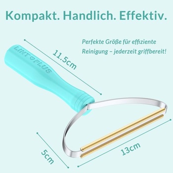 2 kartáče LINTPLUS na odstraňování zvířecích chlupů, speciální odstraňovač kočičích chlupů na různé