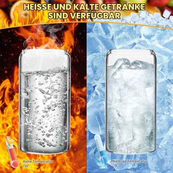 Sada 4 pohárov s viečkami a slamkami, poháre na pitie s objemom 500 ml/16 oz s viečkami, poháre na ľadovú