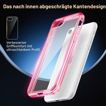 Púzdro pre iPhone SE 2020/2022 iPhone 7/8, Priehľadné púzdro na telefón s úpravou proti žltnutiu,