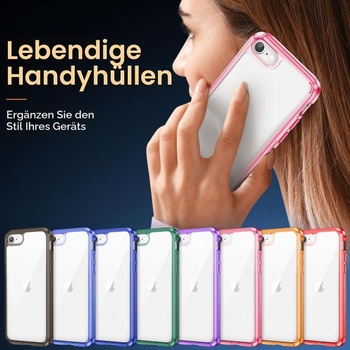 Púzdro pre iPhone SE 2020/2022 iPhone 7/8, Priehľadné púzdro na telefón s úpravou proti žltnutiu,