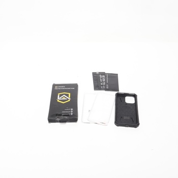 Puzdro Lanhiem pre iPhone 14 Pro Max s 2 ochranným tvrdeným sklom, 6 stôp vojenskej triedy,