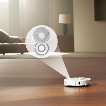 Mopovacie utierky s náhradným držiakom, mopovacie dosky pre Roborock QRevo Curv/QRevo Edge/Qrevo