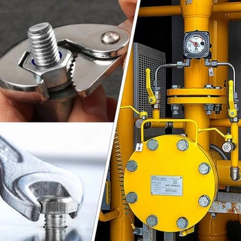 Sada šestihranných šroubů a matic Mbsomnus M10, 10 ks, nerezové šrouby M10X80 mm - 10 ks