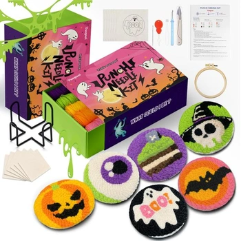 Sada 6 podtáckov s dierovacími ihlami Yuegool – Jednoduchá…