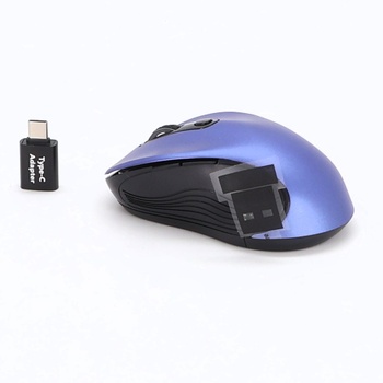 Bezdrôtová myš SABLUTE, 2,4 GHz bezdrôtová myš s nastaviteľným rozlíšením 800/1200/1600 DPI, 6