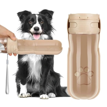Fľaša na vodu pre psov AiQInu 520 ml, skladacia o 180° pre…