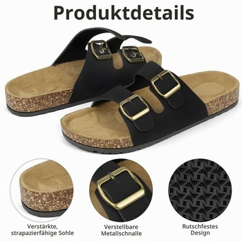 AUYAO Pohodlné šľapky, unisex sandále, ležérne plážové šľapky 44,5/45 EU