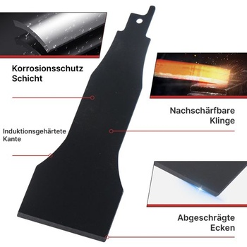100mm HCS pilový list do ocasní pily, délka listu šavle, čisticí nástroj pro odstraňování spárovací