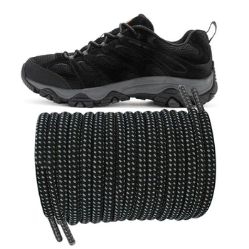 Šnúrky UamGlsob Ø5mm hrubé okrúhle pre turistické topánky…