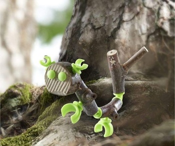 HABA 305344 - Terra Kids Connectors - Stavebnica so zvieratkami, Detská tvorivá sada pre kreatívne