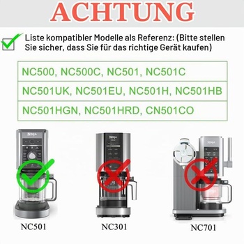 Náhradné veko pre výrobník zmrzliny Ninja CREAMi Deluxe NC502EU NC501EU NC500EU, príslušenstvo pre