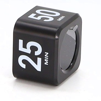 Vizuální časovač Cuteefun Cube, rotační časovač Pomodoro, 5/10/25/50 minut a uživatelsky definované