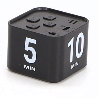 Vizuální časovač Cuteefun Cube, rotační časovač Pomodoro, 5/10/25/50 minut a uživatelsky definované