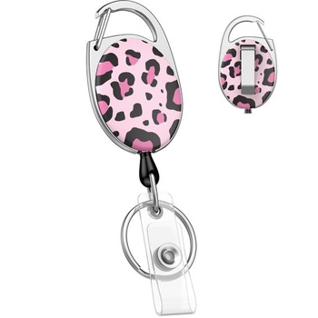 Rozšíriteľná kľúčenka Uniclife s leopardím potlačou,…