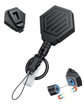 Kľúčenka Uniclife Heavy Duty s magnetickým zapínaním, 454 g, čierna - jedna veľkosť (1 balenie)