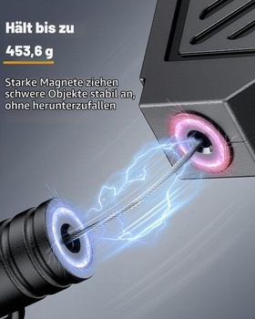 Kľúčenka Uniclife Heavy Duty s magnetickým zapínaním, 454 g, čierna - jedna veľkosť (1 balenie)