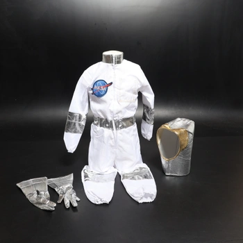 MAXHJX Kostýmová kombinéza astronauta pro děti: Vesmírná kombinéza pro děti Kostým astronauta NASA