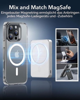 Púzdro ESR pre iPhone 16 Pro s MagSafe, ochrana proti žltnutiu, matný číry transparentný iPhone