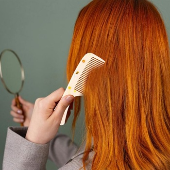 2dílná sada roztomilých hřebenů na vlasy, jemné zuby a stylingový hřeben s krysí ocasem, mini
