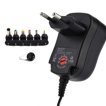 Napájací zdroj 4,5 V, Tbest Ad-0601000Dv, napájací zdroj 3–12 V s nastaviteľným napätím, adaptér 12