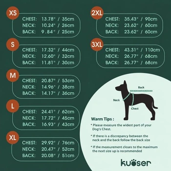 Kuoser Dog Raincoat, nepremokavé pláštenky pre psov, čierna 3XL