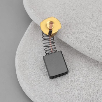 EMSea 2 páry uhlíkových kief pre motory rozbrusovacích píl 6,5x13,5x16 mm Kompatibilné s ATIKA