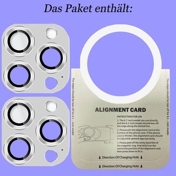 Ochranné pouzdro Leedia pro fotoaparát, balení 2 kusů, kompatibilní s iPhone 13 Pro 6,1 palce / 13
